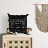 Dark Aztec - Etnik Çift Taraflı Kırlent Kılıfı 2 Adet