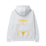 Yellow Bikini Hoodie - Beyaz - arka görünüm