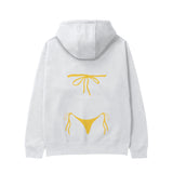 Yellow Bikini Hoodie - Beyaz - arka görünüm