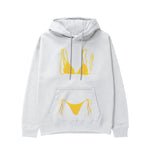 Yellow Bikini Hoodie - Beyaz - ön görünüm