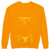 Yellow Bikini Sweatshirt - Turuncu - arka görünüm