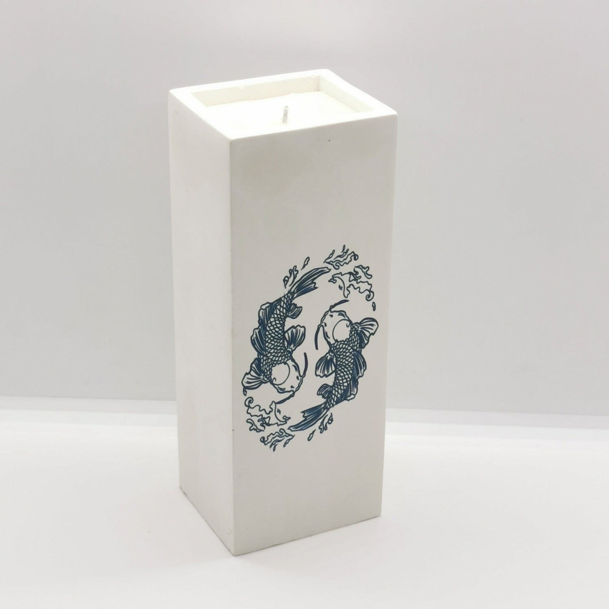 Yin Yang Koi Beton Mum