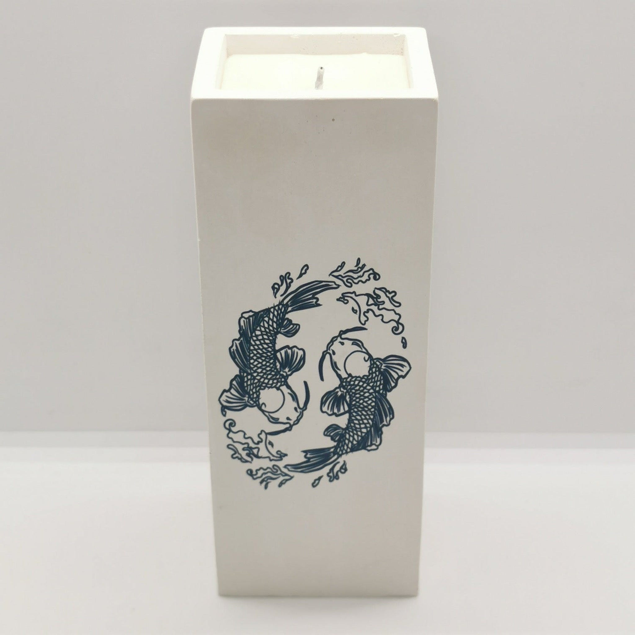 Yin Yang Koi Beton Mum
