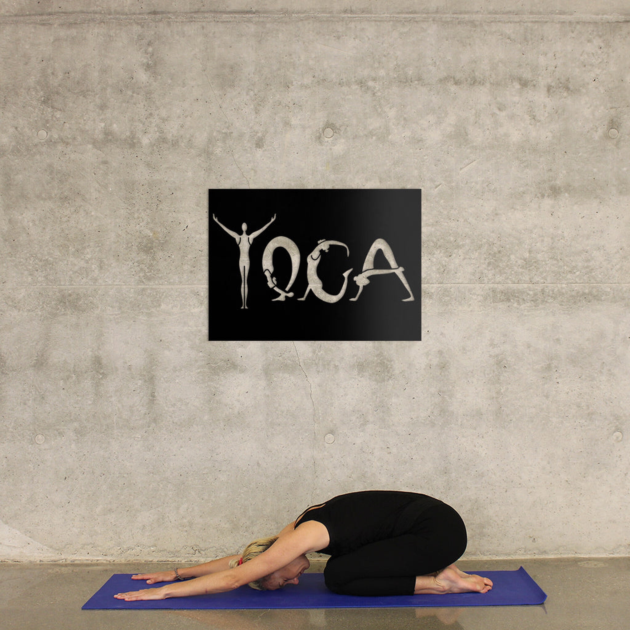 Yoga - Metal Tablo