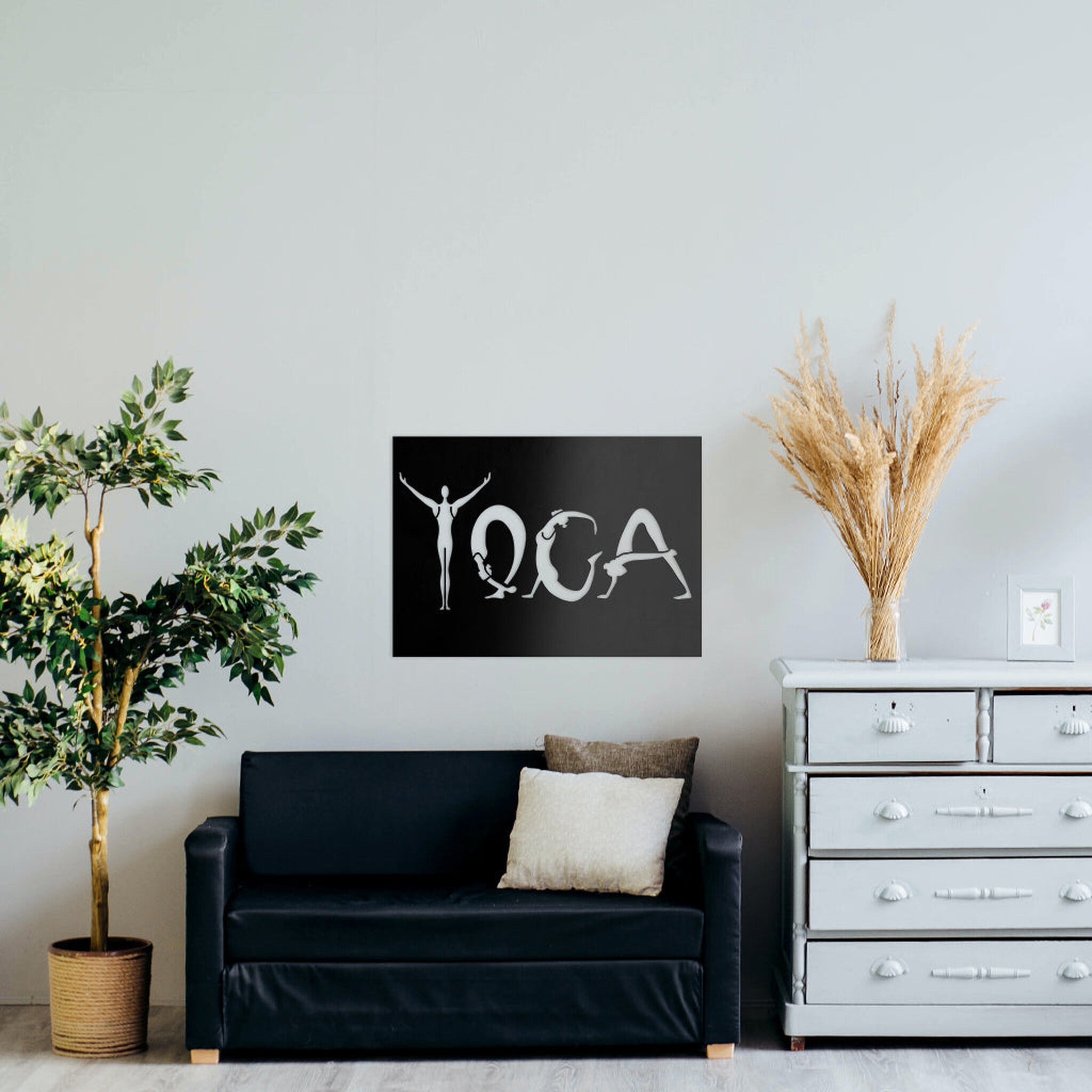 Yoga - Metal Tablo