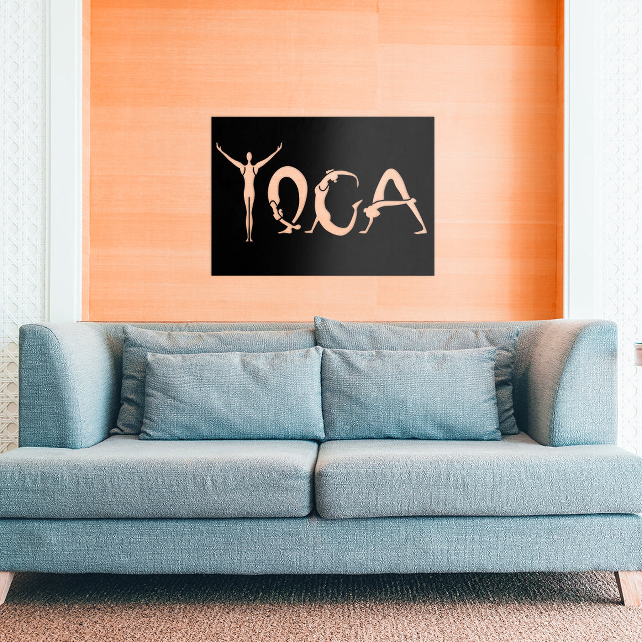 Yoga - Metal Tablo