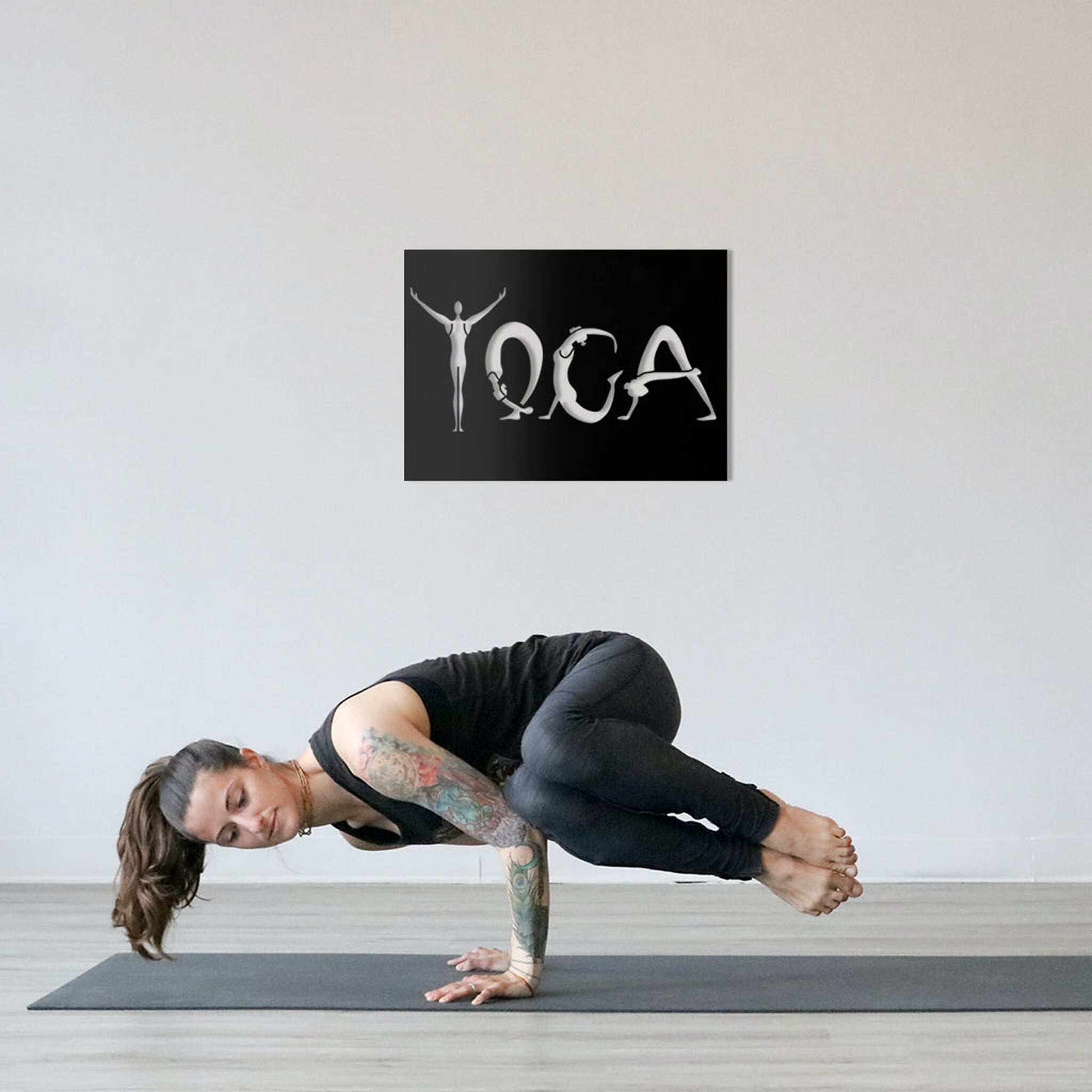 Yoga - Metal Tablo