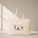 Yoga Skeletons Club Tote Bag