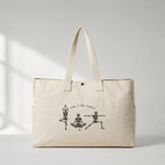 Yoga Skeletons Daily Tote Bag