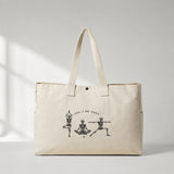 Yoga Skeletons Daily Tote Bag