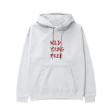 Young Wild Free Hoodie - Beyaz - ön görünüm