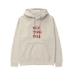 Young Wild Free Hoodie - Krem - ön görünüm