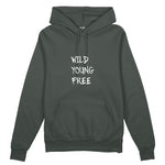 Young Wild Free Oversize Hoodie - Antrasit - ön görünüm
