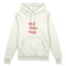 Young Wild Free Oversize Hoodie - Beyaz - ön görünüm