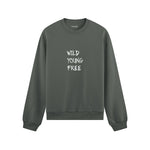Young Wild Free Oversize Sweatshirt - Antrasit - ön görünüm
