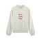 Young Wild Free Oversize Sweatshirt - Beyaz - ön görünüm