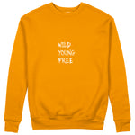 Young Wild Free Sweatshirt - Turuncu - ön görünüm