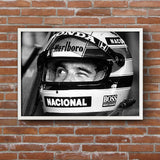 The Legend / Ayrton Senna Poster