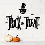 Trick or Treat set of 6 - Metal Halloween Decor