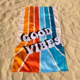 Good Vibes / Retro Plaj Havlusu