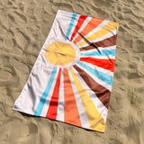 Shades of Sun / Retro Beach Towel
