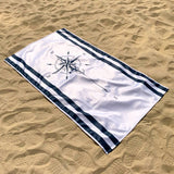North Star / Compass Beach Towel