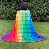 Colors of life - Rainbow Color Polar Tv Blanket