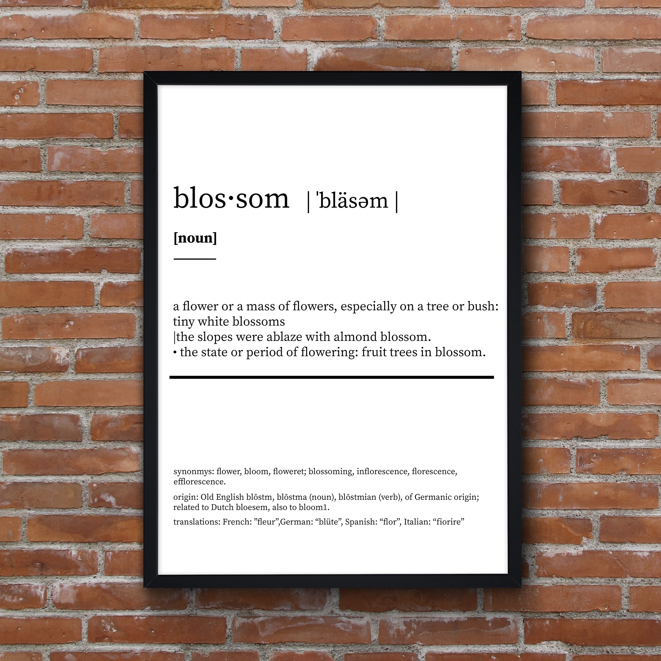 Blossom Poster