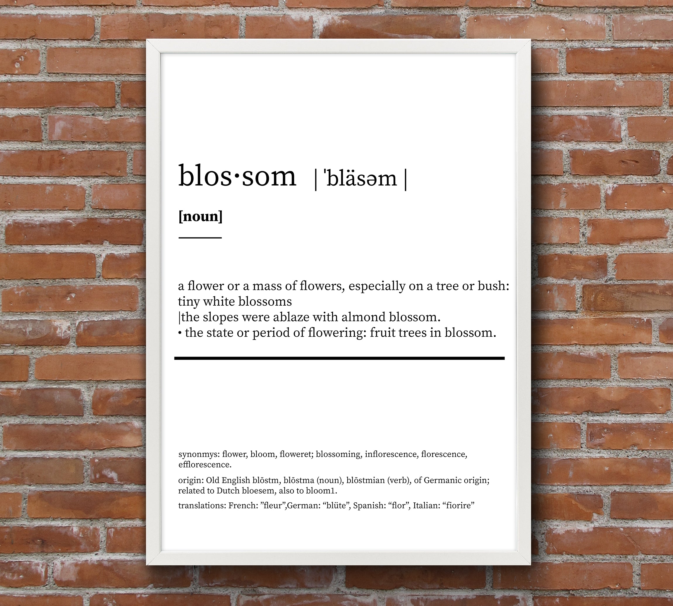 Blossom Poster