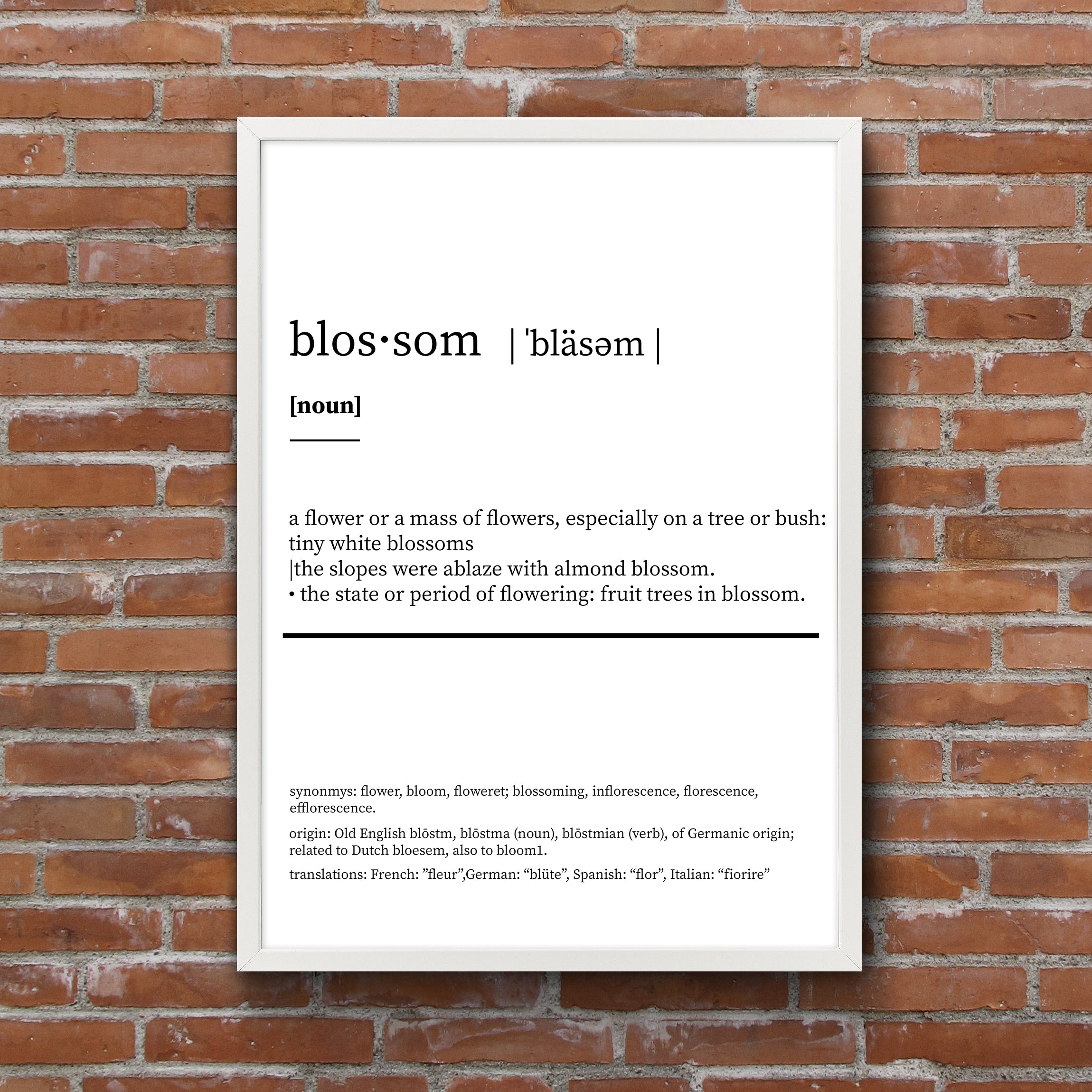 Blossom Poster