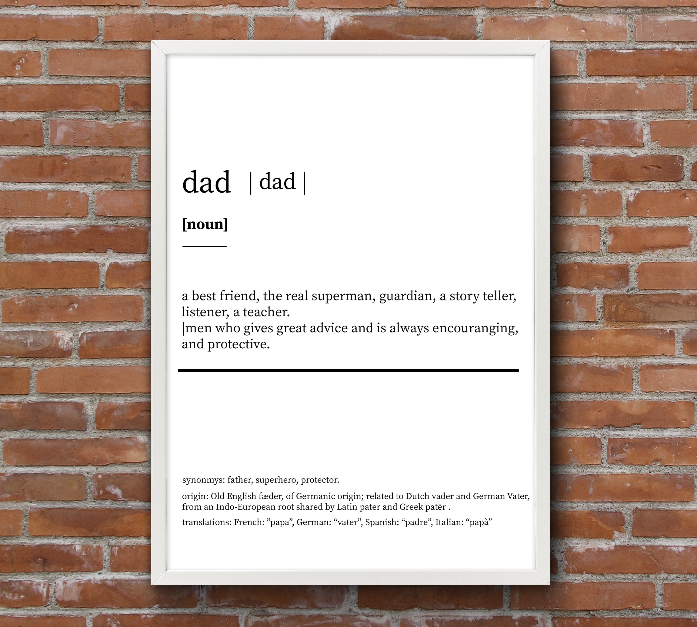 Dad - Sözlük Poster