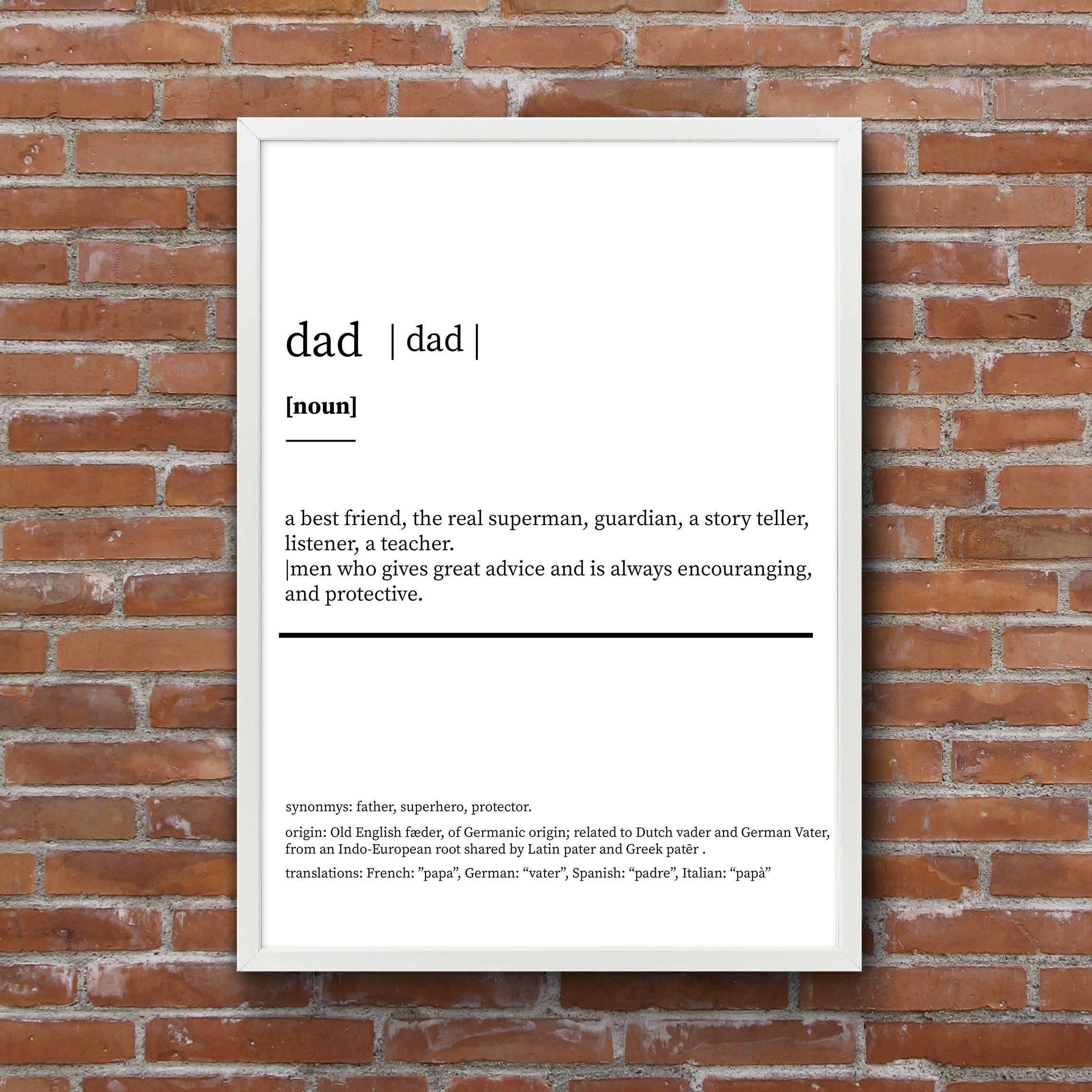 Dad - Sözlük Poster