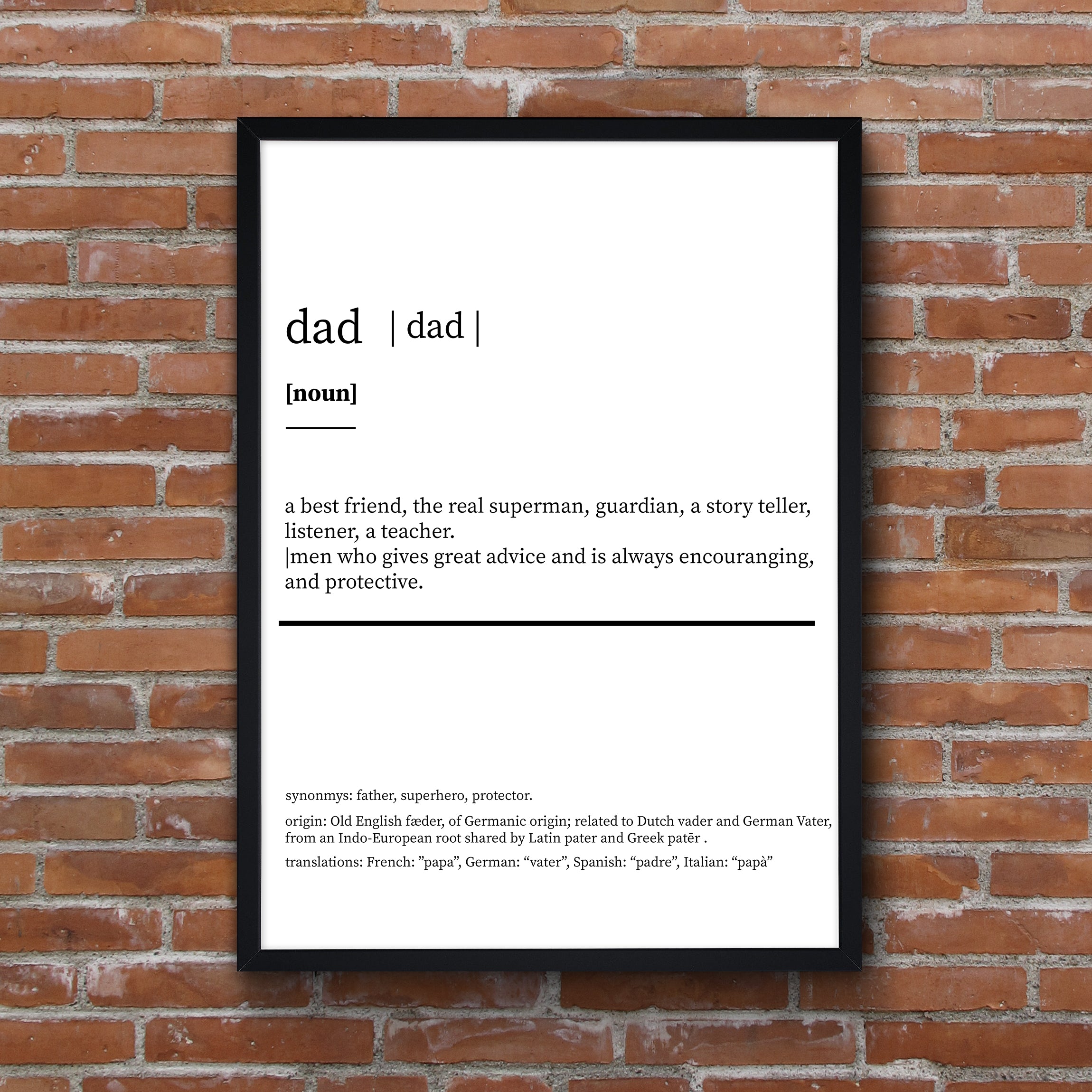 Dad - Sözlük Poster