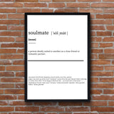 Soulmate - Dictionary Poster