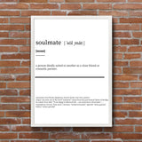 Soulmate - Dictionary Poster