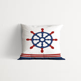 Red Rudder v2 / Marine Themed Double-Sided Pillow Cover 2 Pieces