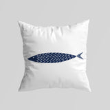 a Fish / Marine Themed Double-Sided Throw Pillow Cover 2 Pieces