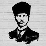 Ataturk Metal Painting