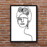 Drawing Frida 3' lü Poster Set