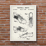 Football Boots Ivory - Football Boots Poster