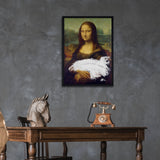 Mona Lisa Attack Poster