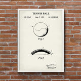 Tennis Ball Ivory Poster