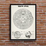 Death Star Ivory v2 Poster