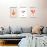 Love Set of 3 Poster