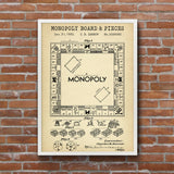 Monopoly Vintage Poster