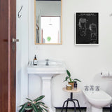 Toilet Paper Chalkboard - Toilet Paper Poster