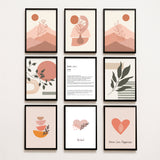Leaf - Set of 2 Posters with Leaves