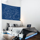 The Constellations Blueprint - Star Map Wallcovering