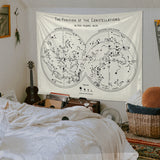 The Constellations Ivory - Star Map Wallcovering