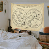 The Constellations Vintage - Star Map Wallcovering